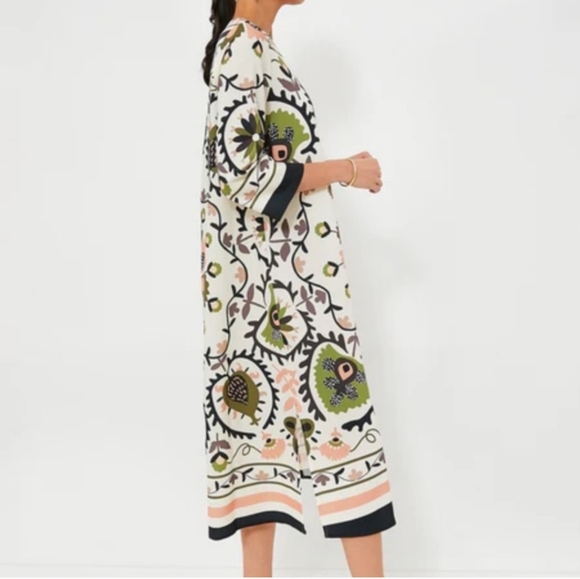 Tuckernuck Sundial Stripe Jamie Dress Cream Size M - Picture 3 of 11